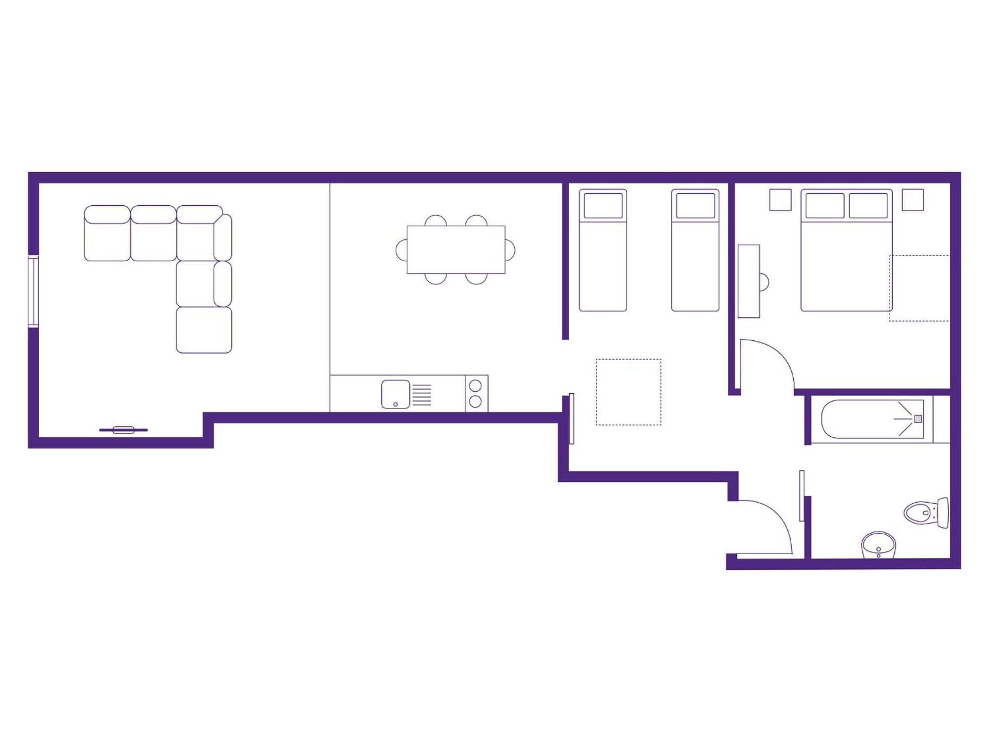 Beaverhall Apartments Единбург Номер фото